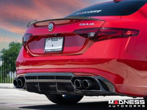 Alfa Romeo Giulia Diffuser - Carbon Fiber - Estremo - Feroce Carbon - Base Model